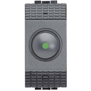 Drehdimmer 500W R 1-Modulig Anthrazit Bticino L4402N