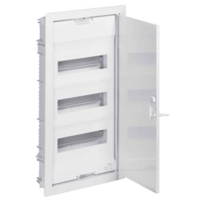 Metalltür inkl. Geräteträger, Signalweiß, für UP-Verteiler Ekinoxe 36+6Module,1R Legrand 001438