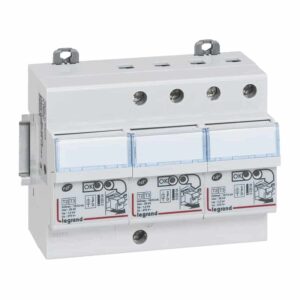 Überspannungsableiter mit integr.Vorsicherung Typ2+3, 3+1 Schalt.,12kA, Isc 6kA Legrand 003953