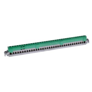 Klemmenleiste IP 20, grün, 2 x 6 bis 25 mm², 33 x 1,5 bis 16 mm², Länge: 276 mm Legrand 004838