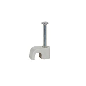 Nagelschelle Kabel 4mm Grau Legrand 031523