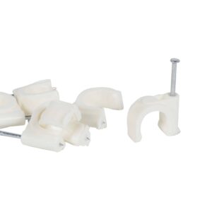 Nagelschelle Kabel 12-mm Weiss Legrand 031560