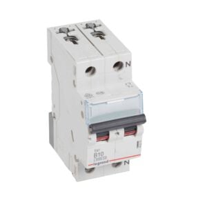 TX3 Leitungsschutzschalter B-Charakteristik, 10A, 1-polig+N, 6kA, 230VAC, 2TE Legrand 403370