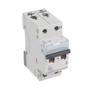 TX3 Leitungsschutzschalter B-Charakteristik, 50A, 1-polig+N, 6kA, 230VAC, 2TE Legrand 403377