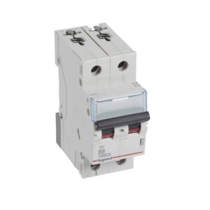 TX3 Leitungsschutzschalter B-Charakteristik, 8A, 2-polig, 6kA, 400VAC, 2TE Legrand 403384