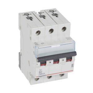 TX3 Leitungsschutzschalter B-Charakteristik, 2A, 3-polig, 6kA, 400VAC, 3TE Legrand 403395