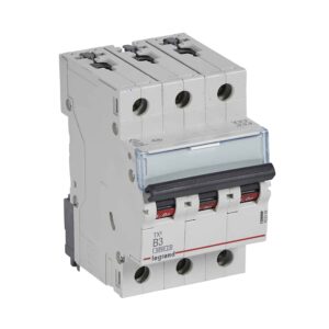 TX3 Leitungsschutzschalter B-Charakteristik, 3A, 3-polig, 6kA, 400VAC, 3TE Legrand 403396