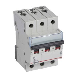 TX3 Leitungsschutzschalter B-Charakteristik, 4A, 3-polig, 6kA, 400VAC, 3TE Legrand 403397