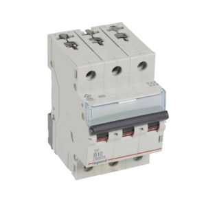 TX3 Leitungsschutzschalter B-Charakteristik, 10A, 3-polig, 6kA, 400VAC, 3TE Legrand 403400