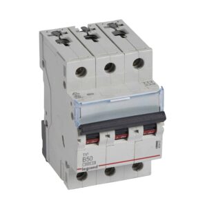 TX3 Leitungsschutzschalter B-Charakteristik, 50A, 3-polig, 6kA, 400VAC, 3TE Legrand 403407