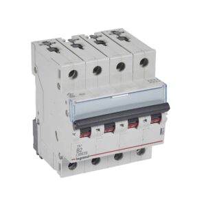 TX3 Leitungsschutzschalter B-Charakteristik, 2A, 4-polig, 6kA, 400VAC, 4TE Legrand 403410