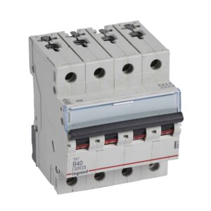 TX3 Leitungsschutzschalter B-Charakteristik, 40A, 4-polig, 6kA, 400VAC, 4TE Legrand 403421