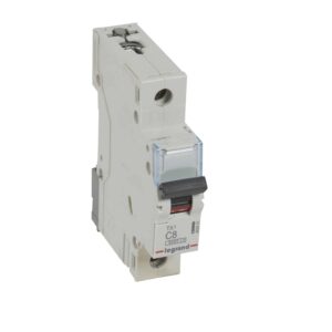 TX3 Leitungsschutzschalter C-Charakteristik, 8A, 1-polig, 6kA, 230/400VAC, 1TE Legrand 403431