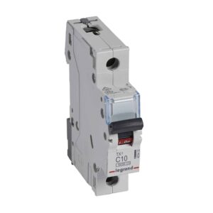 TX3 Leitungsschutzschalter C-Charakteristik, 10A, 1-polig, 6kA, 230/400VAC, 1TE Legrand 403432
