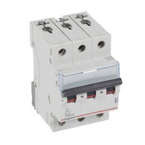 TX3 Leitungsschutzschalter C-Charakteristik, 1A, 3-polig, 6kA, 400VAC, 3TE Legrand 403537
