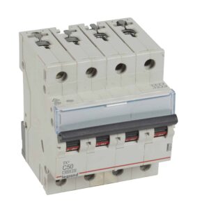 TX3 Leitungsschutzschalter C-Charakteristik, 50A, 4-polig, 6kA, 400VAC, 4TE Legrand 403567
