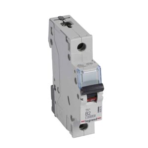 TX3 Leitungsschutzschalter B-Charakteristik, 2A, 1-polig, 10kA,230/400VAC, 1TE Legrand 404078