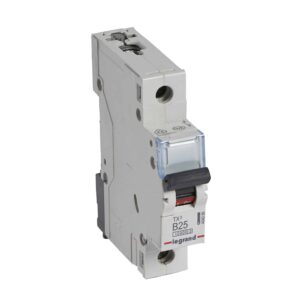 TX3 Leitungsschutzschalter B-Charakteristik, 25A, 1-polig, 10kA,230/400VAC, 1TE Legrand 404086