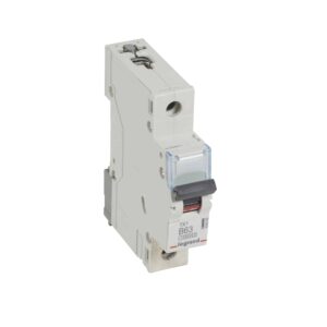 TX3 Leitungsschutzschalter B-Charakteristik, 63A, 1-polig, 10kA,230/400VAC, 1TE Legrand 404090