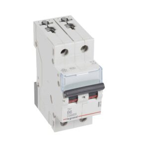 TX3 Leitungsschutzschalter B-Charakteristik, 6A, 2-polig, 10kA, 400VAC, 2TE Legrand 404109