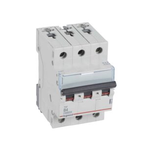 TX3 Leitungsschutzschalter B-Charakteristik, 4A, 3-polig, 10kA, 400VAC, 3TE Legrand 404122