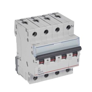 TX3 Leitungsschutzschalter B-Charakteristik, 4A, 3-polig+N, 10kA, 400VAC, 4TE Legrand 404136