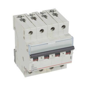 TX3 Leitungsschutzschalter B-Charakteristik, 1A, 4-polig, 10kA, 400VAC, 4TE Legrand 404147