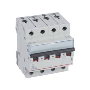 TX3 Leitungsschutzschalter B-Charakteristik, 6A, 4-polig, 10kA, 400VAC, 4TE Legrand 404151