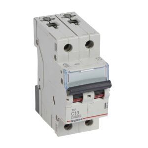 TX3 Leitungsschutzschalter C-Charakteristik, 13A, 2-polig, 10kA, 400VAC, 2TE Legrand 404204