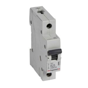 RX3 Leitungsschutzschalter B-Charakteristik, 25A, 1-polig, 6kA, 230/400VAC, 1TE Legrand 419138