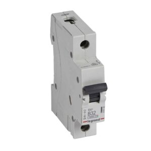 RX3 Leitungsschutzschalter B-Charakteristik, 32A, 1-polig, 6kA, 230/400VAC, 1TE Legrand 419139