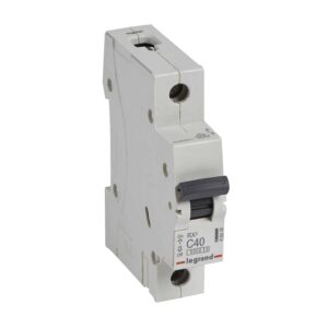 RX3 Leitungsschutzschalter C-Charakteristik, 40A, 1-polig, 6kA, 230/400VAC, 1TE Legrand 419206