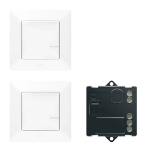Valena Life with Netatmo STAND-ALONE-SET Mikromodul + 2 Sender Farbe: Ultraweiss Legrand 752150