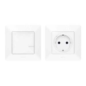 Valena Life with Netatmo STAND-ALONE-SET Steckdose + Sender Farbe: Ultraweiss Legrand 752154