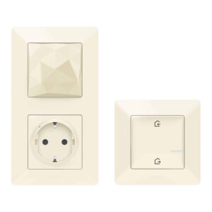 Valena Life with Netatmo Starterpaket (Gateway + Master-Switch) in Mandelweiss LEGRAND 752296