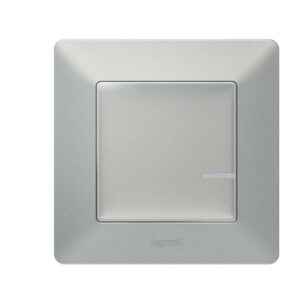 Valena Life with Netatmo Wandsender 1-Fach Farbe: Aluminium LEGRAND 752385