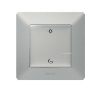 Valena Life with Netatmo Szenentaster 2-Fach Farbe: Aluminium LEGRAND 752389