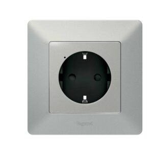 Valena Life with Netatmo Schuko-Steckdose Farbe: Aluminium LEGRAND 752394