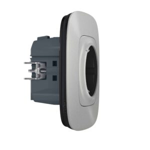Valena Allure with Netatmo Schuko-Steckdose Farbe: Aluminium Legrand 752794