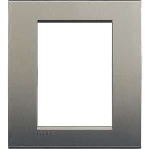 Abdeckrahmen LIVINGLIGHT für Kompaktinstallation, 3+3 Module, Farbe: Avenue Bticino LNA4826AE