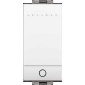 Taster Lichtsymbol 1M Weiss Bticino N4043N