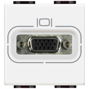 Anschlussdose HD15 WEISS Bticino N4282