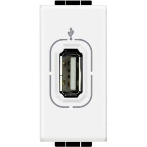 Anschlussdose USB WEISS Bticino N4285