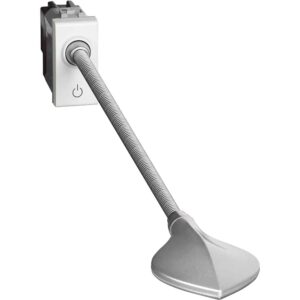 Leselampe + Wechselschalter Weiss Bticino N4362