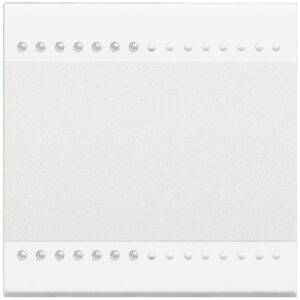 MyHOME-Wippe ohne Symbol für LIVINGLIGHT, 2-modulig, Farbe: Weiß Bticino N4911M2N