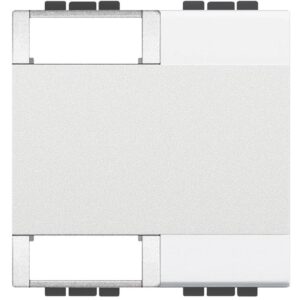 Wippe vari. 2 Symb. 2m WEISS Bticino N4911M2TN