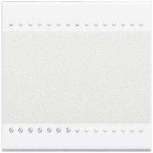 Wippe Neutr 2-Modulig Beleuchtet Unten Weiss Bticino N4915M2N