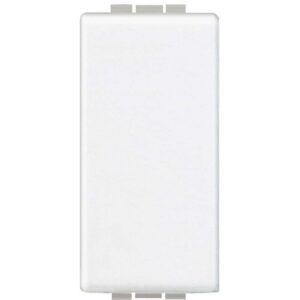 Blindabdeckung für LIVINGLIGHT, 1-modulig, Farbe: Weiß Bticino N4950