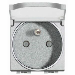 Steckdose FranzösischStandard 2P+E Klappdeckel Tech Bticino NT4145