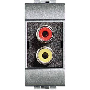 TECH CHINCH-BUCHSE 2F.ROT GELB Bticino NT4269R